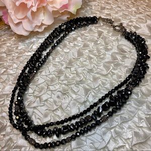 ❤️HP❤️Retired Silpada Hematite Necklace (N1094)